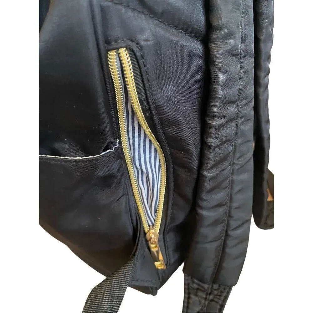 Manso Black School Backpack Bag Travel Vacation